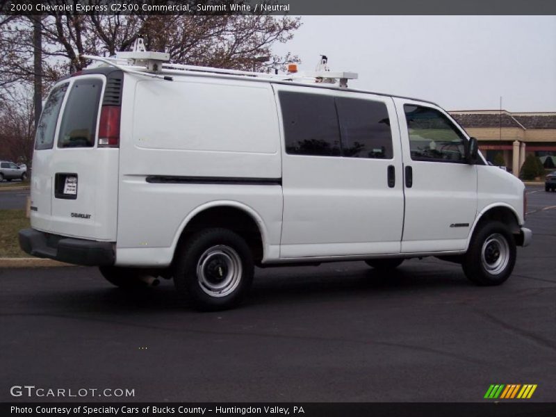 Summit White / Neutral 2000 Chevrolet Express G2500 Commercial