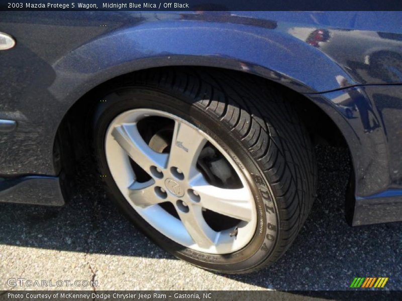 Midnight Blue Mica / Off Black 2003 Mazda Protege 5 Wagon