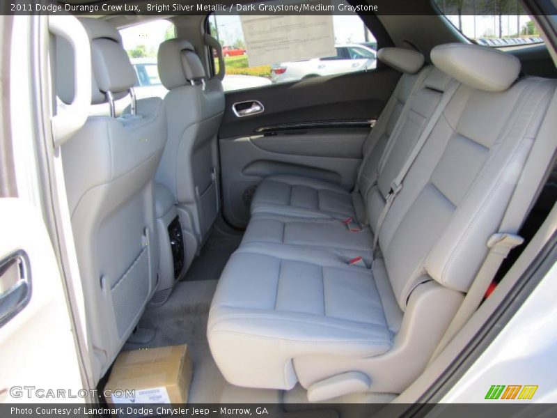  2011 Durango Crew Lux Dark Graystone/Medium Graystone Interior