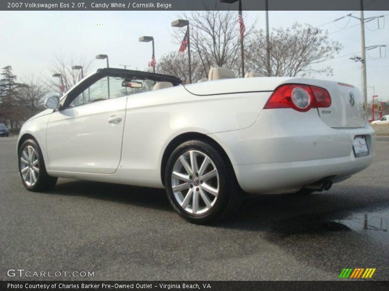 Candy White / Cornsilk Beige 2007 Volkswagen Eos 2.0T