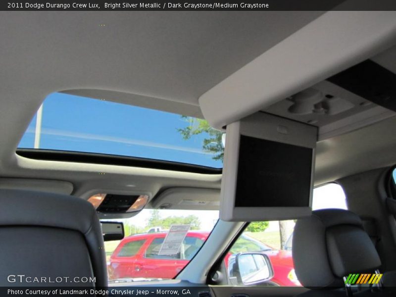 Bright Silver Metallic / Dark Graystone/Medium Graystone 2011 Dodge Durango Crew Lux