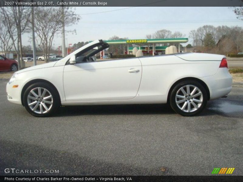 Candy White / Cornsilk Beige 2007 Volkswagen Eos 2.0T