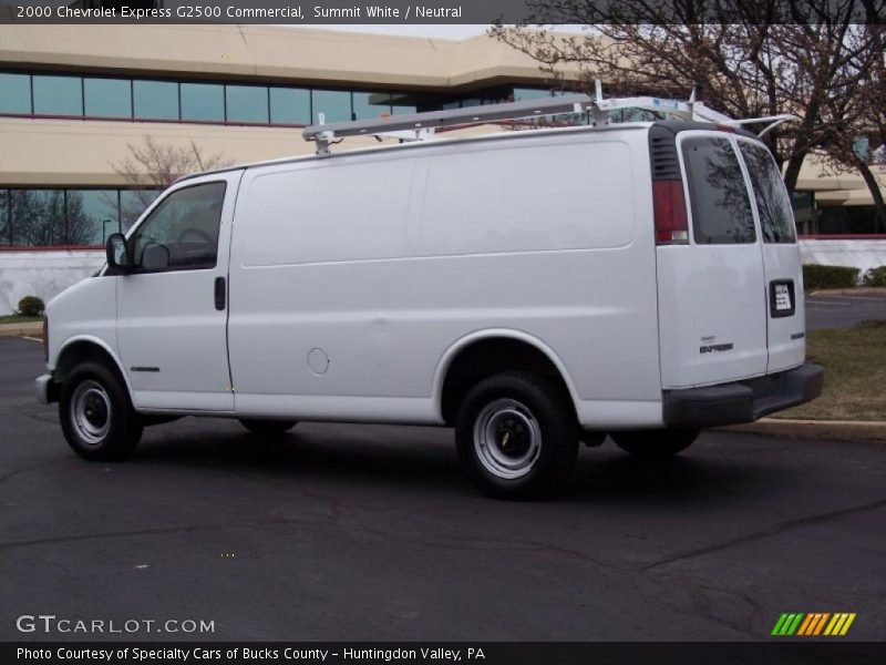 Summit White / Neutral 2000 Chevrolet Express G2500 Commercial
