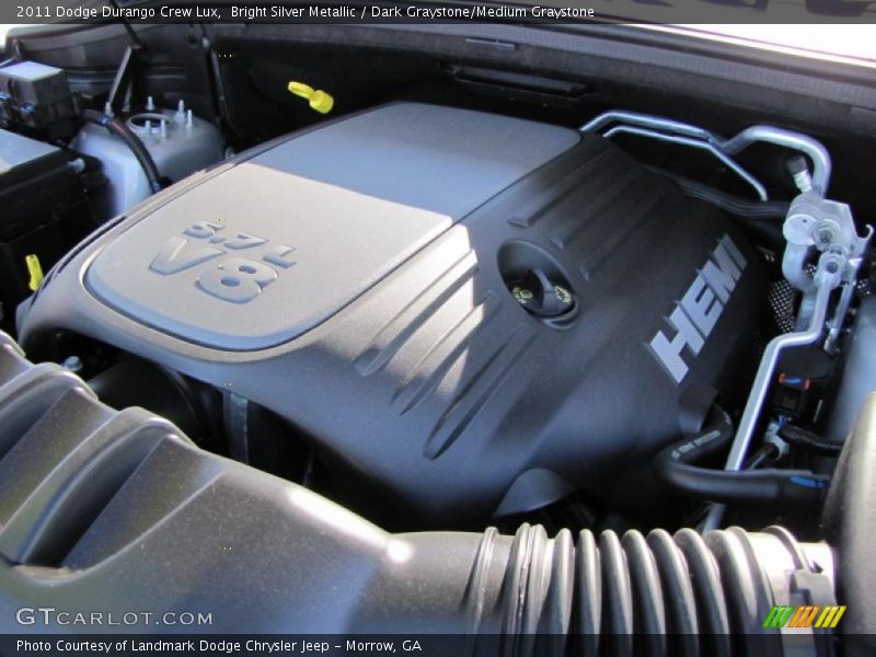  2011 Durango Crew Lux Engine - 5.7 Liter HEMI OHV 16-Valve VVT MDS V8