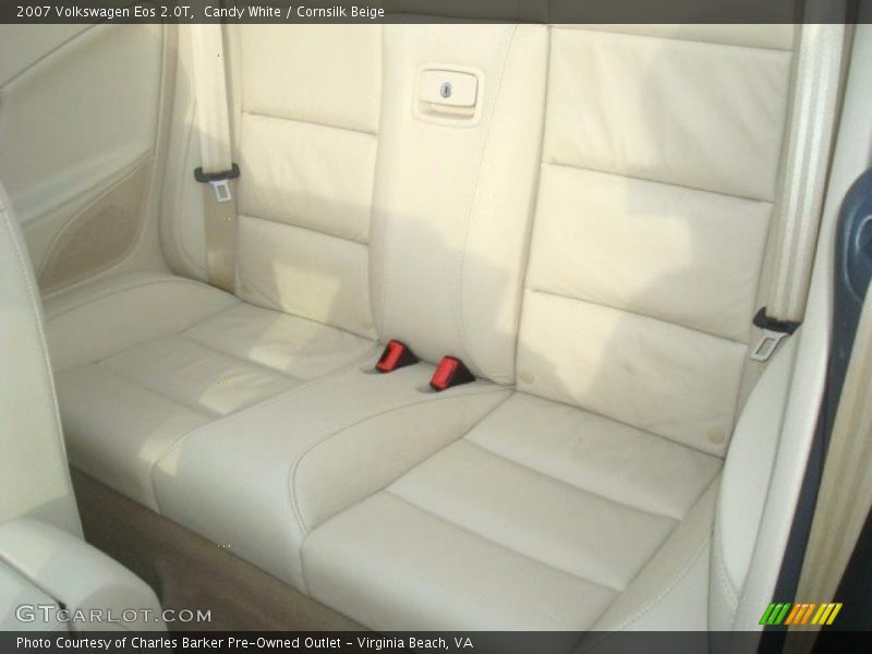 Candy White / Cornsilk Beige 2007 Volkswagen Eos 2.0T