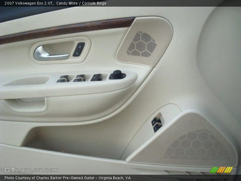 Candy White / Cornsilk Beige 2007 Volkswagen Eos 2.0T