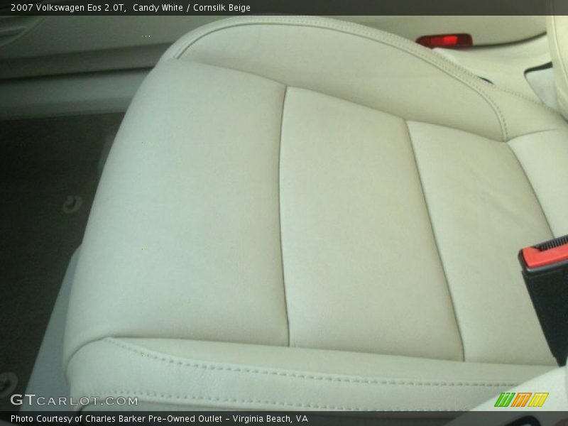 Candy White / Cornsilk Beige 2007 Volkswagen Eos 2.0T