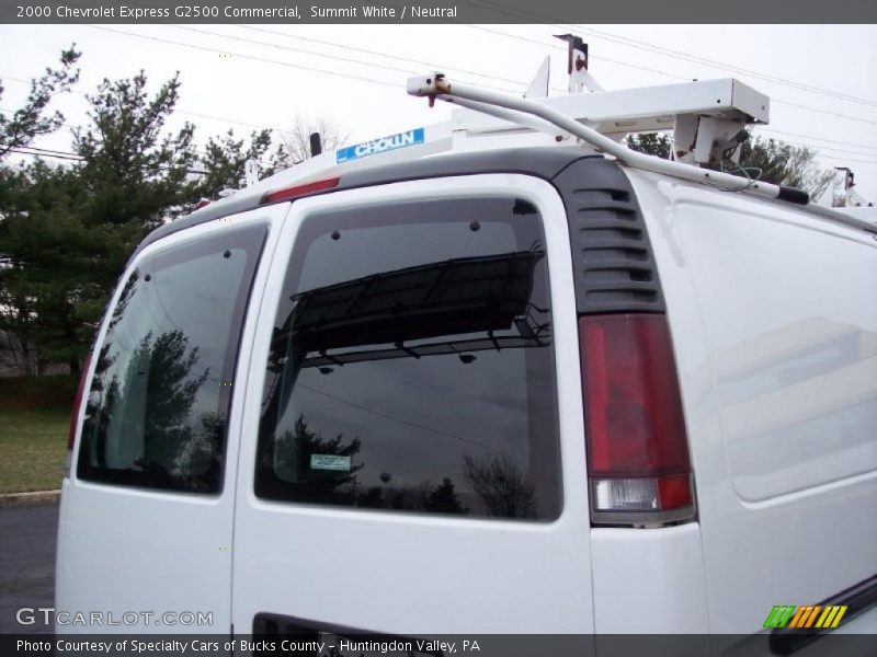 Summit White / Neutral 2000 Chevrolet Express G2500 Commercial