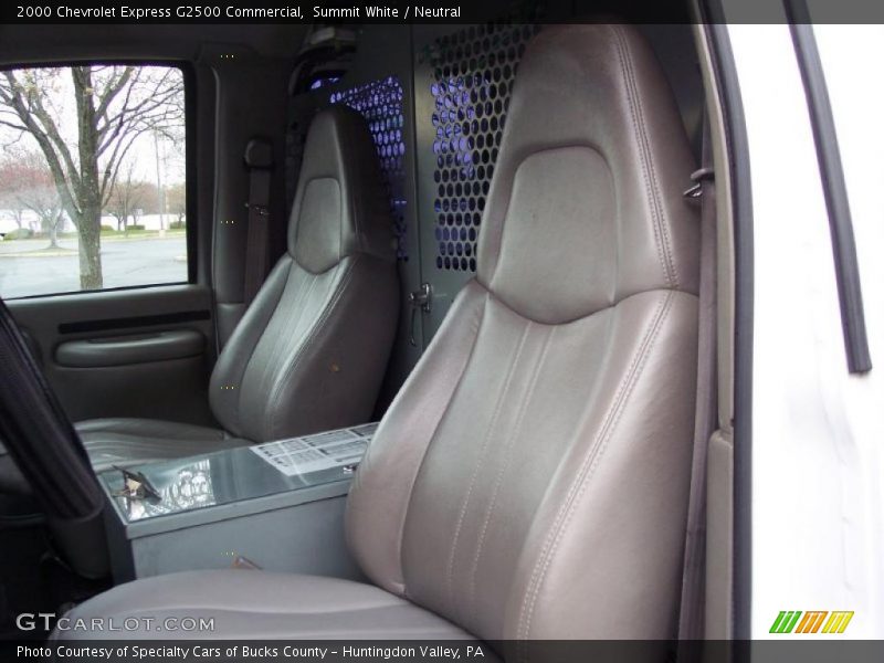 Summit White / Neutral 2000 Chevrolet Express G2500 Commercial