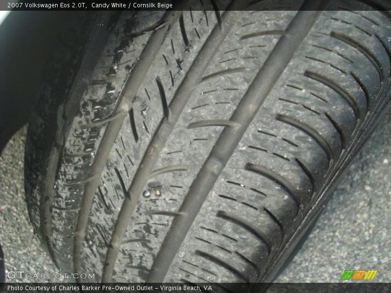 Candy White / Cornsilk Beige 2007 Volkswagen Eos 2.0T