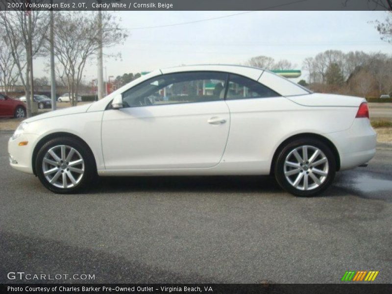 Candy White / Cornsilk Beige 2007 Volkswagen Eos 2.0T