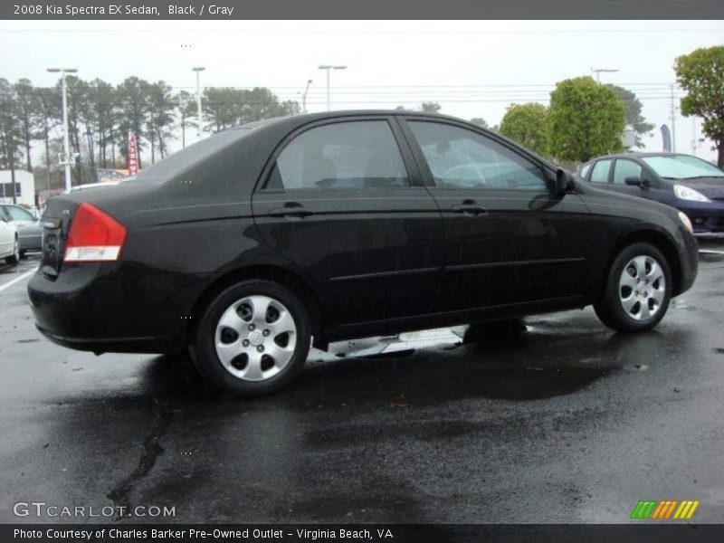  2008 Spectra EX Sedan Black