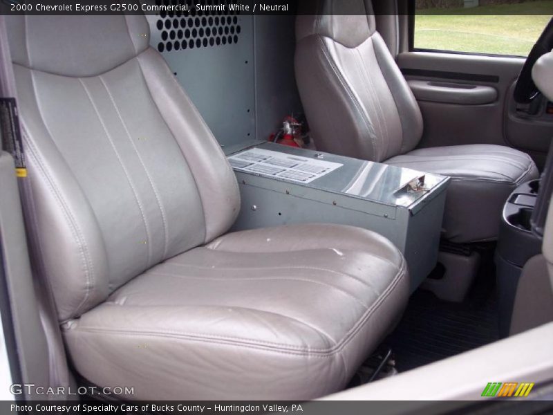 Summit White / Neutral 2000 Chevrolet Express G2500 Commercial