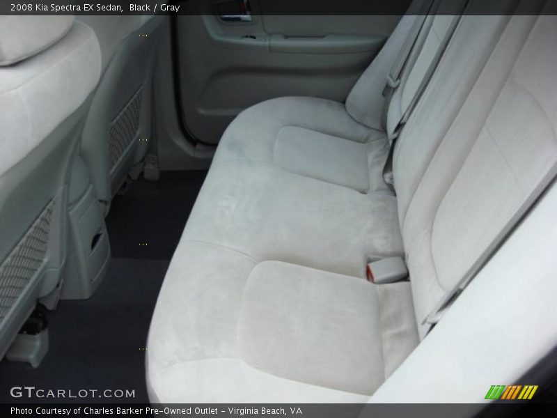  2008 Spectra EX Sedan Gray Interior