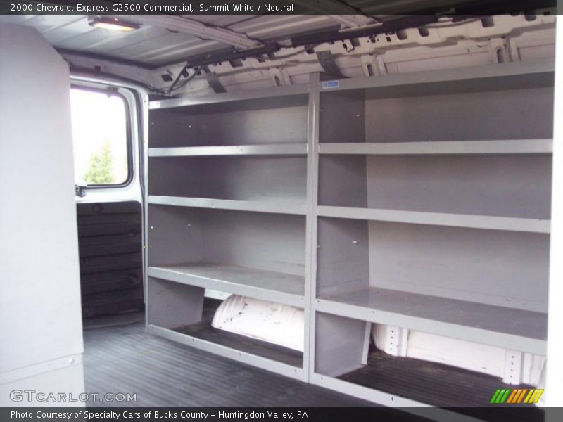 Summit White / Neutral 2000 Chevrolet Express G2500 Commercial