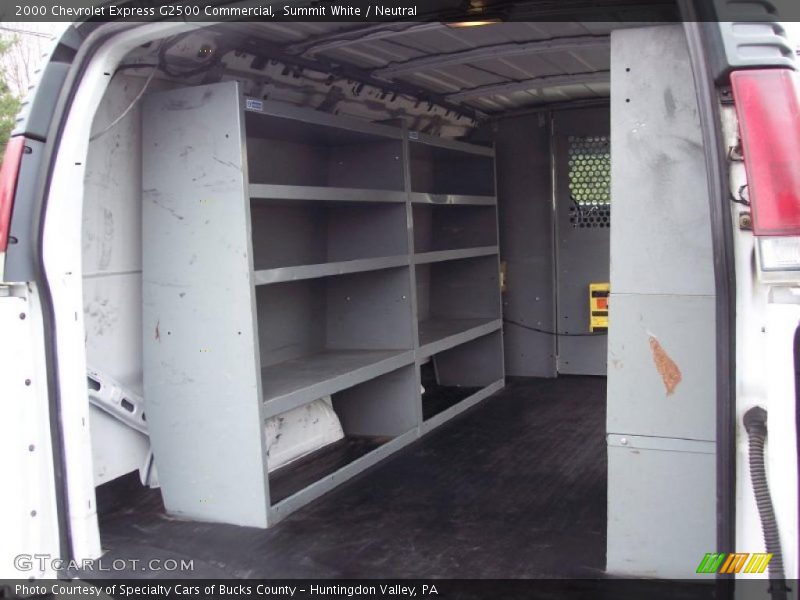 Summit White / Neutral 2000 Chevrolet Express G2500 Commercial