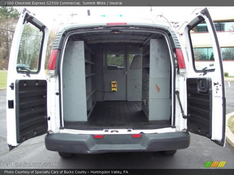 Summit White / Neutral 2000 Chevrolet Express G2500 Commercial