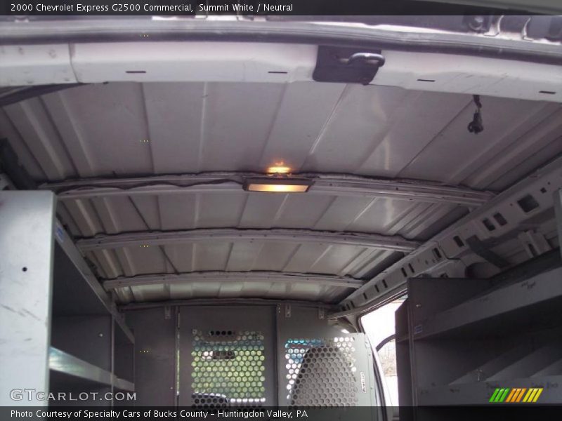 Summit White / Neutral 2000 Chevrolet Express G2500 Commercial