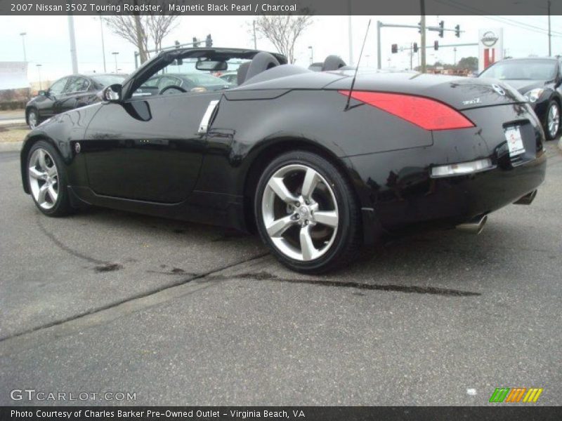 Magnetic Black Pearl / Charcoal 2007 Nissan 350Z Touring Roadster