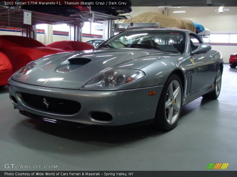 Front 3/4 View of 2002 575M Maranello F1