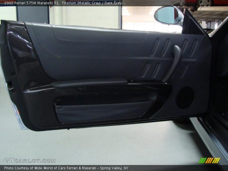 Titanium (Metallic Gray) / Dark Grey 2002 Ferrari 575M Maranello F1