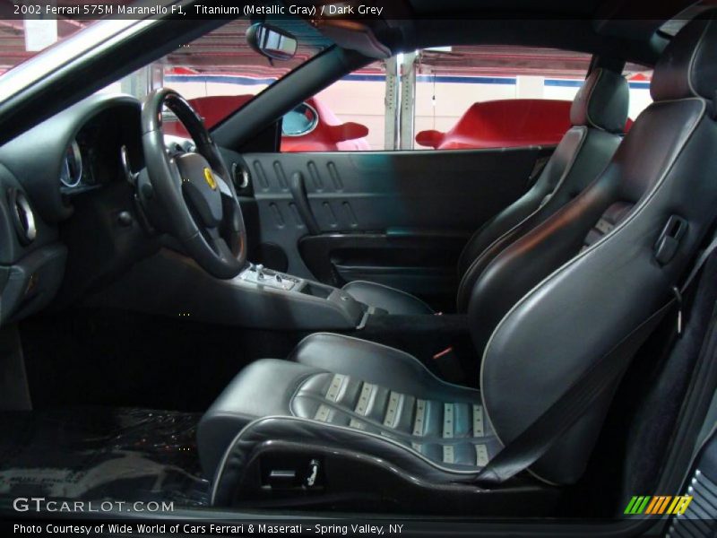  2002 575M Maranello F1 Dark Grey Interior