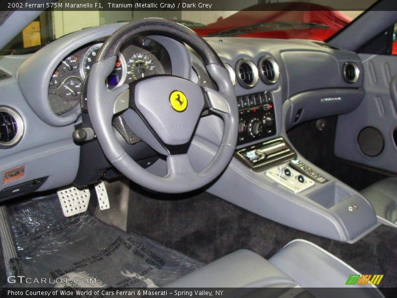 Dashboard of 2002 575M Maranello F1
