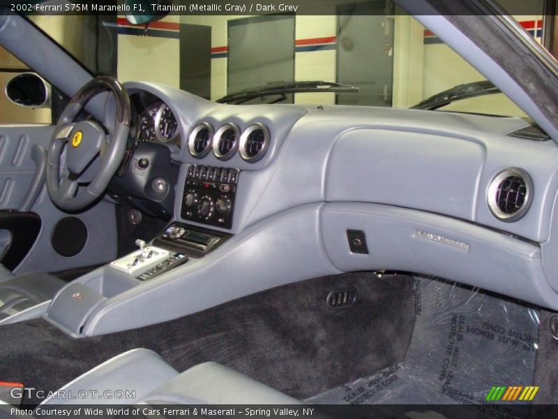 Dashboard of 2002 575M Maranello F1
