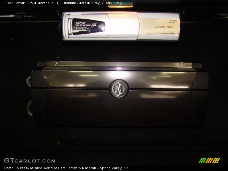 Titanium (Metallic Gray) / Dark Grey 2002 Ferrari 575M Maranello F1