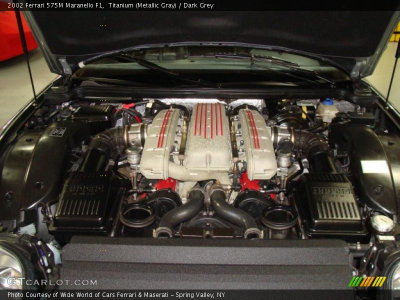  2002 575M Maranello F1 Engine - 5.7 Liter DOHC 48-Valve V12