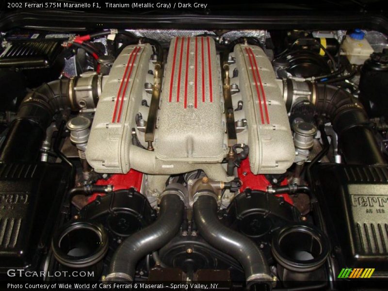  2002 575M Maranello F1 Engine - 5.7 Liter DOHC 48-Valve V12