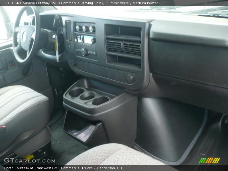 Summit White / Medium Pewter 2011 GMC Savana Cutaway 3500 Commercial Moving Truck