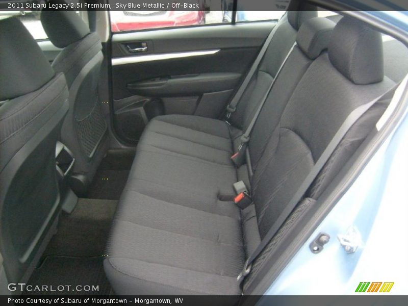 Sky Blue Metallic / Off-Black 2011 Subaru Legacy 2.5i Premium