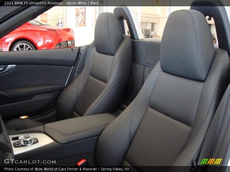 Alpine White / Black 2011 BMW Z4 sDrive35is Roadster