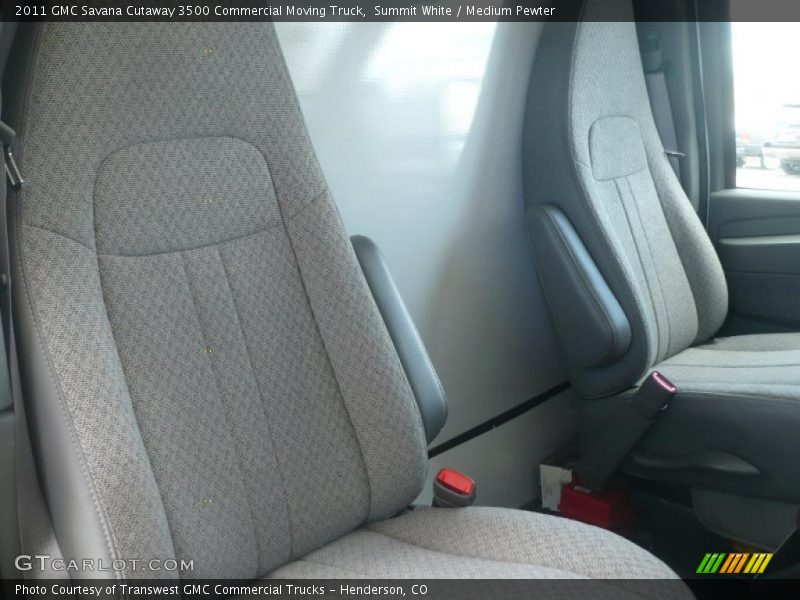 Summit White / Medium Pewter 2011 GMC Savana Cutaway 3500 Commercial Moving Truck