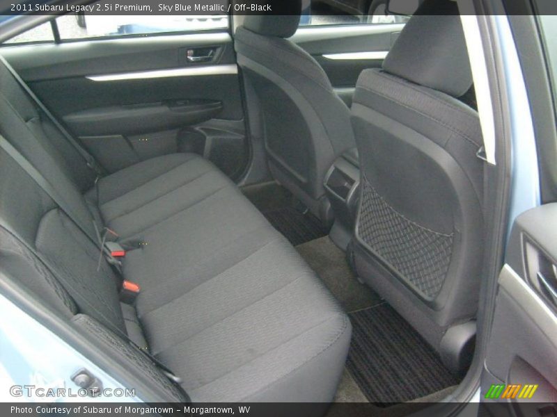 Sky Blue Metallic / Off-Black 2011 Subaru Legacy 2.5i Premium