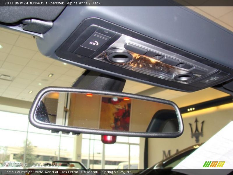Alpine White / Black 2011 BMW Z4 sDrive35is Roadster
