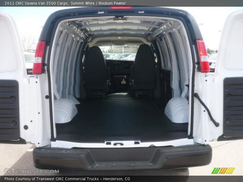 Summit White / Medium Pewter 2011 GMC Savana Van 3500 Cargo