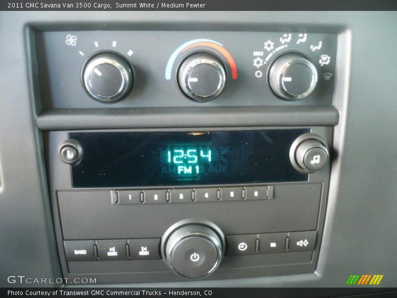 Summit White / Medium Pewter 2011 GMC Savana Van 3500 Cargo