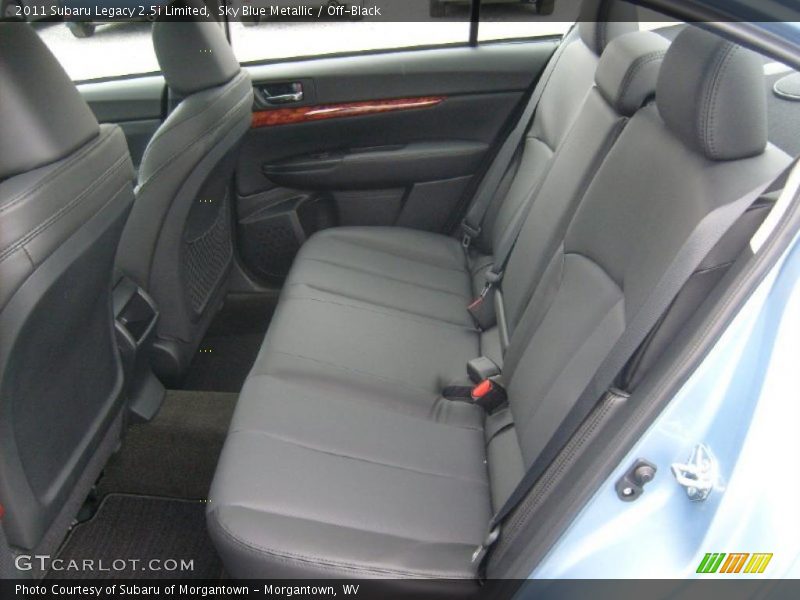 Sky Blue Metallic / Off-Black 2011 Subaru Legacy 2.5i Limited