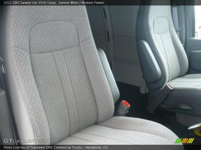 Summit White / Medium Pewter 2011 GMC Savana Van 3500 Cargo