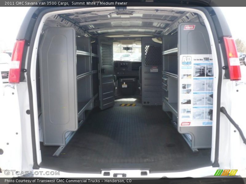Summit White / Medium Pewter 2011 GMC Savana Van 3500 Cargo