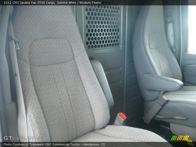 Summit White / Medium Pewter 2011 GMC Savana Van 3500 Cargo