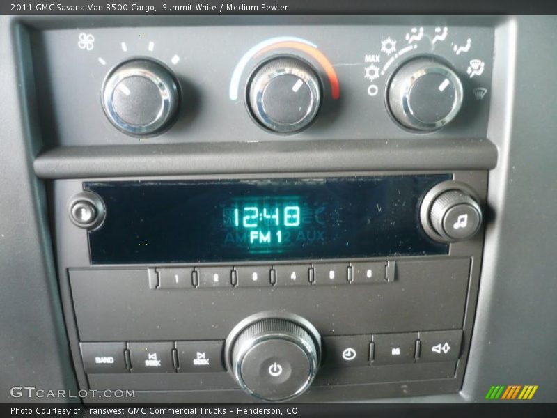 Summit White / Medium Pewter 2011 GMC Savana Van 3500 Cargo