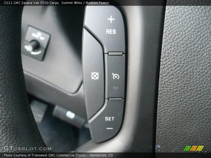 Summit White / Medium Pewter 2011 GMC Savana Van 3500 Cargo