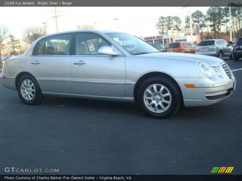 Bright Silver / Beige 2008 Kia Amanti