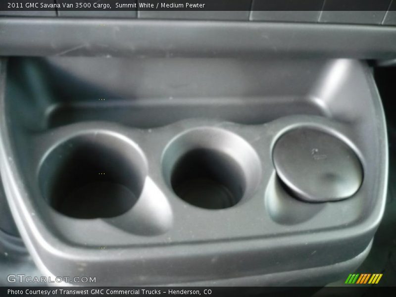 Summit White / Medium Pewter 2011 GMC Savana Van 3500 Cargo