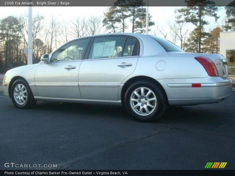 Bright Silver / Beige 2008 Kia Amanti
