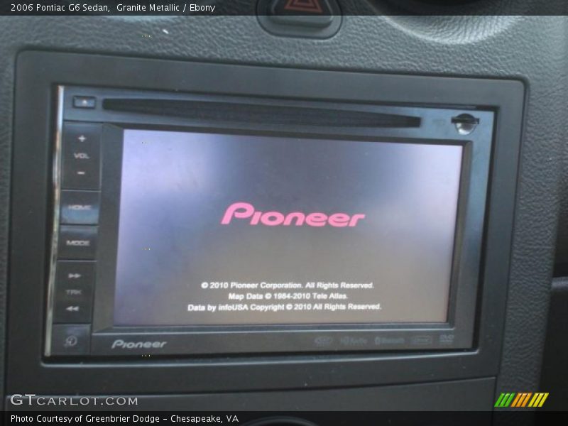 Granite Metallic / Ebony 2006 Pontiac G6 Sedan