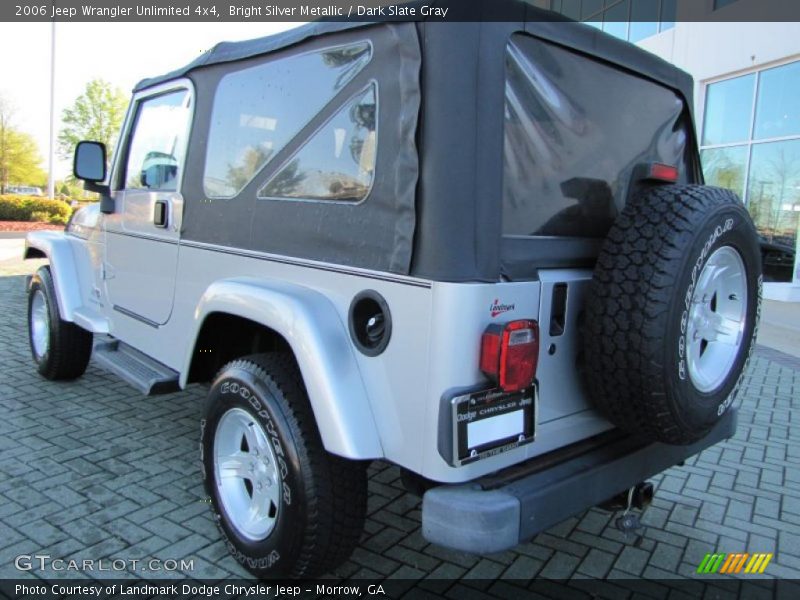 Bright Silver Metallic / Dark Slate Gray 2006 Jeep Wrangler Unlimited 4x4